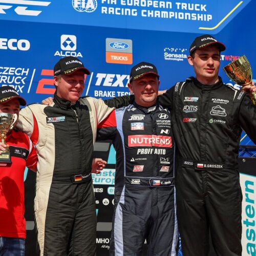 What did the champion and TOP3 drivers say after the second race?